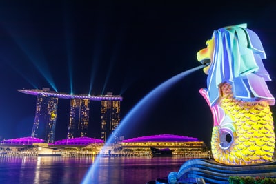 新加坡狮子喷泉